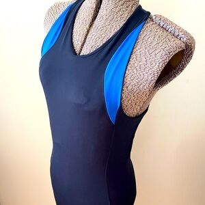 Adidas one piece navy size M